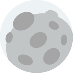 Cute Moon Illustration