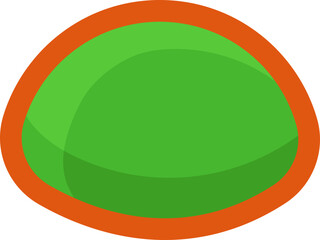 Small Game Button Illustration