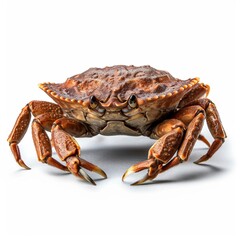 Crab isolated on white background (Generative AI)