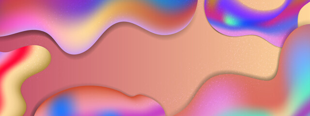 Vector modern colorful colourful abstract background with fluid shapes