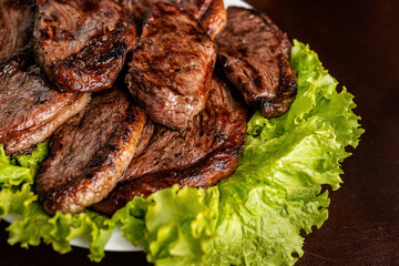 Churrasco - bife de picanha assada na brasa