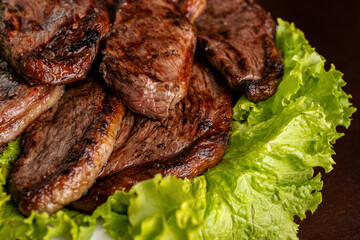 Churrasco - bife de picanha assada na brasa
