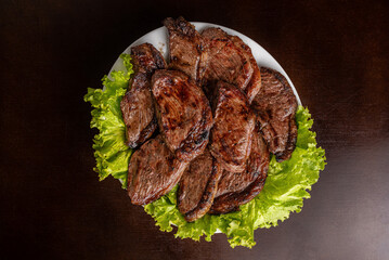 Churrasco - bife de picanha assada na brasa