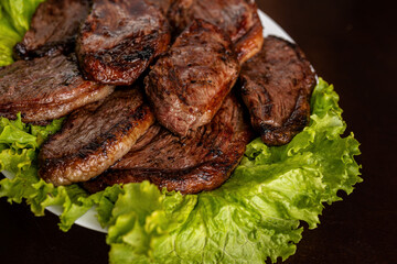 Churrasco - bife de picanha assada na brasa