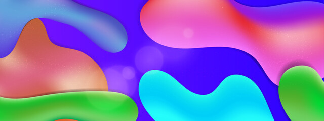 Vector abstract liquid background