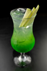 Drink - Refreshing drink with mint liqueur and vodka