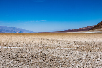 Fototapeta na wymiar Death Valley National park in the Spring.