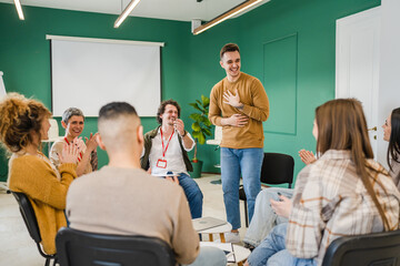 Support Group with Therapists solving problem