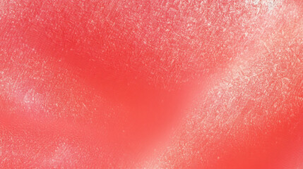 Fototapeta premium Glistening light red simple background texture. AI generative