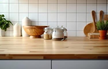 modern kitchen interior.Generative AI