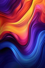 Fototapeta premium Abstract gradient fluid colorful background.