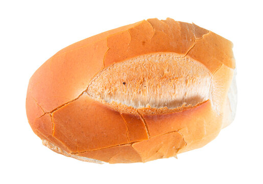 Brazilian cacetinho french bread with transparent background png