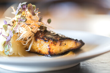 fish with lemon