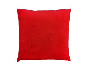 Cushions, red pillows for decorating the living room set velvet pillow face   PNG transparent