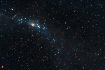 Obraz premium 星と銀河 宇宙 空の夜