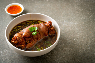 Stewed Pork Knuckle or Stewed Pork Leg