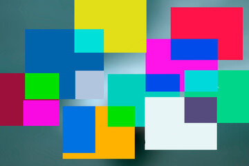  modern art background design colorful square decoration use as background