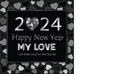Happy new year wish for lover