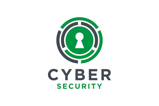 Shield icon logo. cyber security symbol . logo design.
