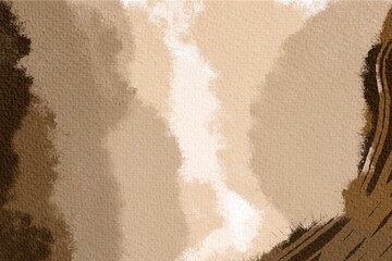 design of brown  water color background
