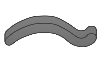 Illustration design of roof tile