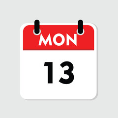 Fototapeta premium new calendar, icon isolated on white