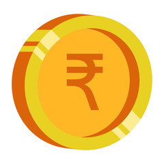 Rupee currency coin