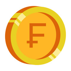 Franc currency coin