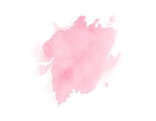 Pink watercolor 