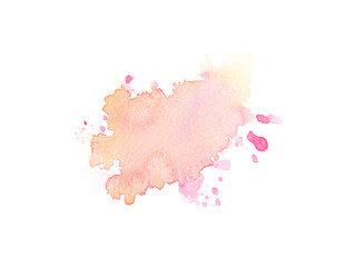 pink watercolor