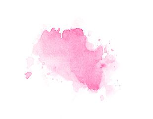 pink watercolor