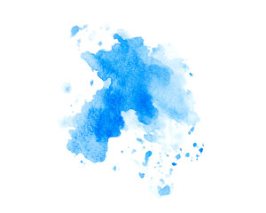 blue watercolor