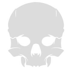 Skull logo illustration icon