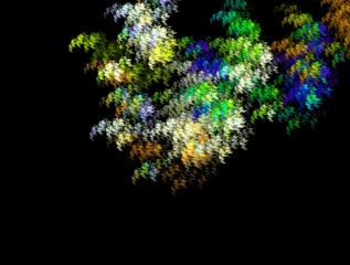 Imaginatory fractal abstract background Image