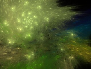 Imaginatory fractal abstract background Image