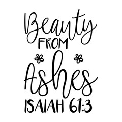 Christian lettering quote design