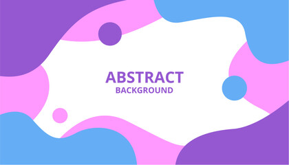 Simple Purple vector background, Memphis Background with abstract shapes, use for Wallpaper, poster design, banners, templates and more