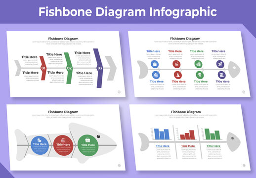 Infographic Presentation For Fishbone Diagram