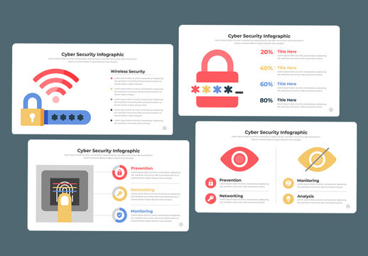 Cyber Security Infographic Design Template