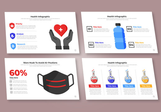 Health and Medical Infographic Presentation Template