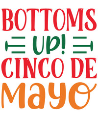 Cinco vector typography design