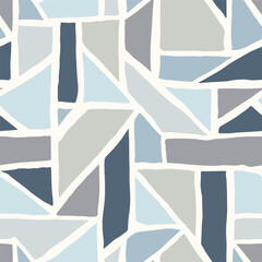 Seamless abstract hand drawn pattern