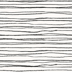 Seamless hand drawn pattern with black hand drawn lines - 599781069