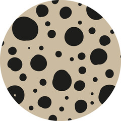 round abstract shapes, backgrounds, patterns, icons for social networks. Drawn doodle shapes, curves, lines, spots, drops. Fashionable modern trend. Vector illustration.