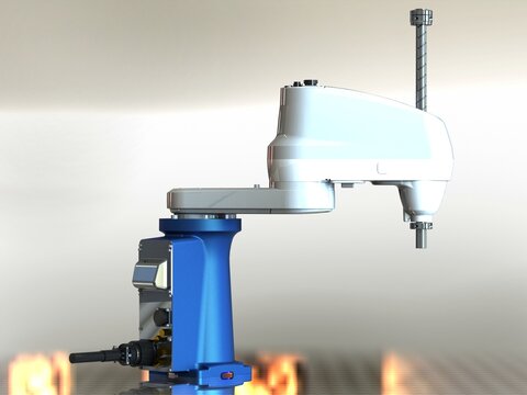 Denso 4-Axis SCARA Robots HS45452 3D model