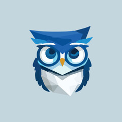 Fototapeta premium Owl Cartoon vector illustration
