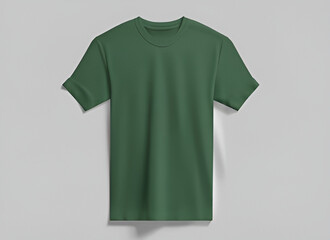Male t-shirt mockup color,  and view,  AI generated	
