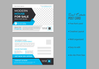 Real estate home for sale template