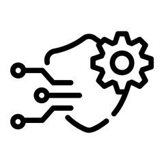 protection Line Icon