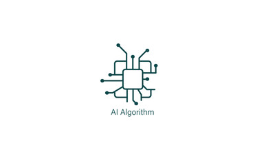 Vector Illustration of AI Algorithm: Automating Complex Decision-Making Processes